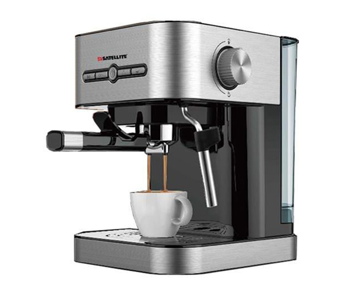 BM Satellite BM-140 1100 Watts Espresso Machine - Silver - Zoom Image 2