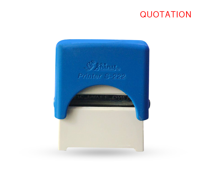 Shiny STQ01 QUOTATION Self-Inked Readymade Stamp - Zoom Image