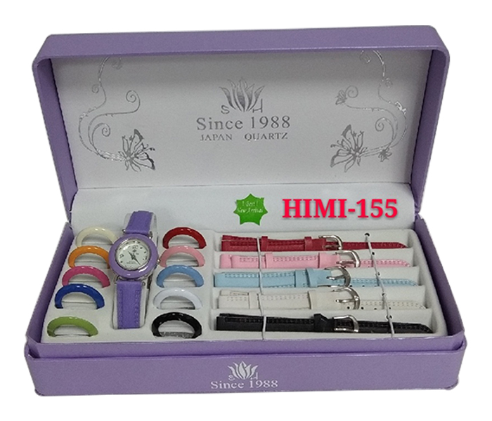 Himi 155 Color Changeable Strap & Dial Quartz Watch for Women - Zoom Image