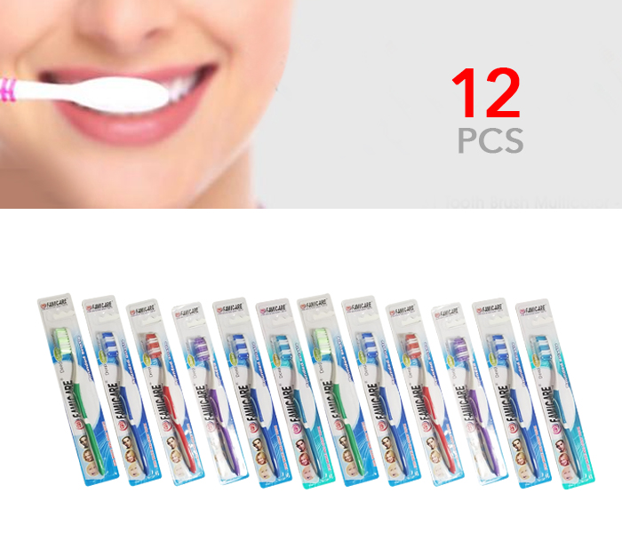 Epsilon EN4031 Toothbrush Assorted- 12 pieces - Zoom Image