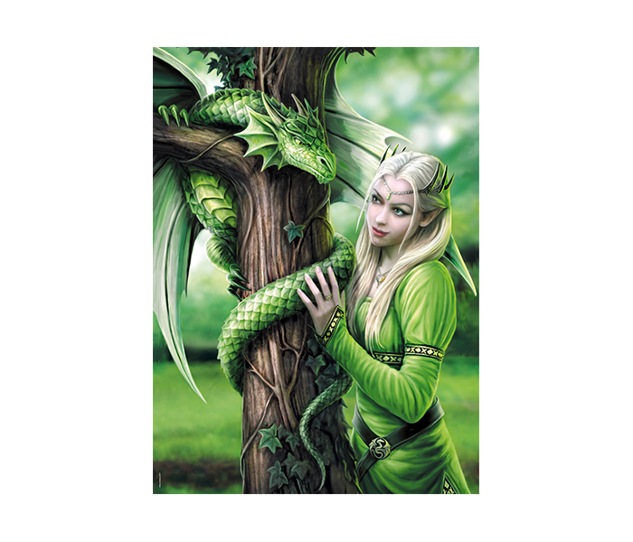 Clementoni 39463 Anne Stokes Collection Kindred Spirits Adult Puzzle - 1000 Pieces - Zoom Image 1