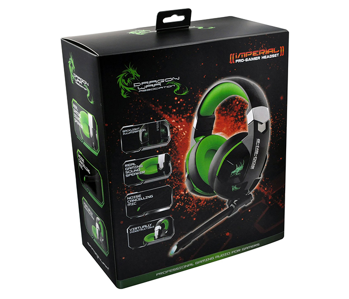 Dragon War G-HS-009 Imperial LED Gaming Headset - Zoom Image 6