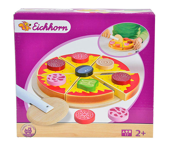 Simba 100003730 Eichhorn Pizza Play Set - 17 Pieces - Zoom Image 1