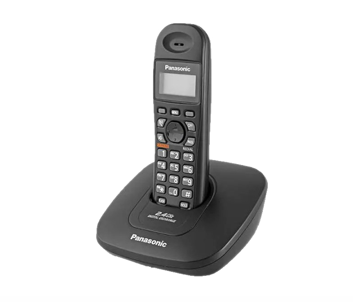 Panasonic KX-TG3611BX 2.4GHz Digital Cordless Phone - Black - Zoom Image 3