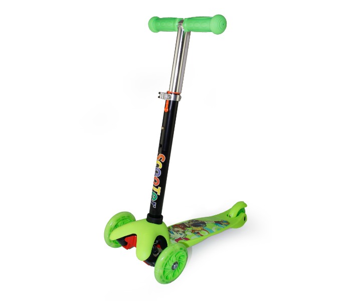 MIC 4105C 3 Wheel Kids Scooter Green - Zoom Image 4