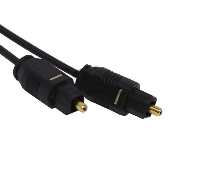 Trands TR-CA8185 Fibre Optic Digital Audio Cable - Black, 2 Meter - Zoom Image 3