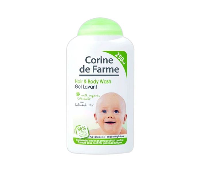 Corine De Farme N12832171A Baby Hair & Body Wash - 250ML - Zoom Image