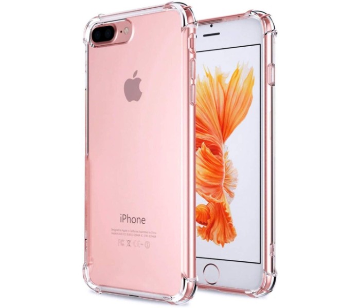 Shockproof Silicone TPU Transparent Back Case For iPhone 7 Plus and 8 Plus SHTC78 Clear - Zoom Image 5