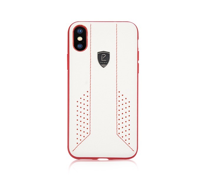 Zoom ZPC-850 Puloka Dot Cover for iPhone X White and Red - Zoom Image 2