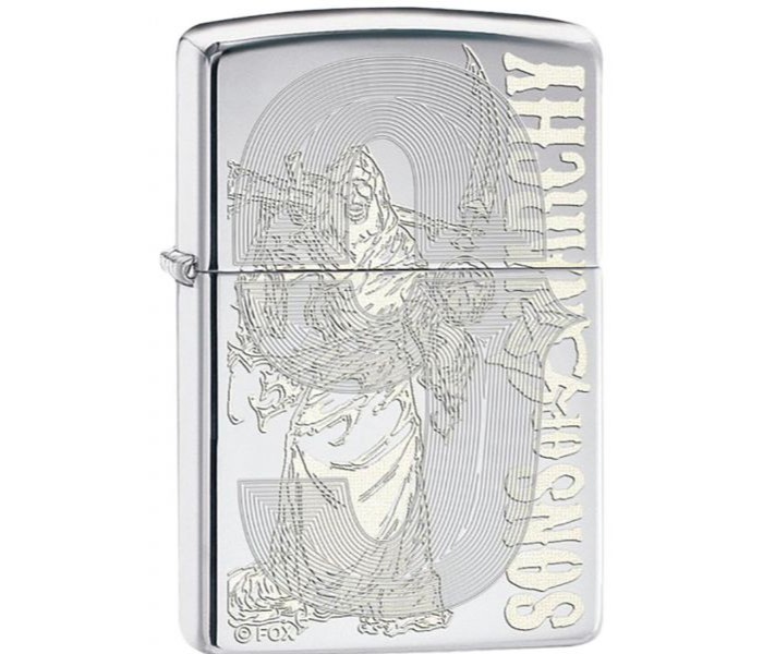 Zippo 28957 Sons of Anarchy Lighter Silver - Zoom Image