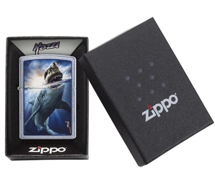 Zippo 29568 Mazzi Shark Attack Lighter Multicolor - Zoom Image 3