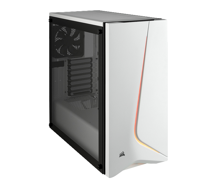 Corsair CC-9011147-WW Carbide SPEC-06 RGB Tower Tempered Glass Case - White - Zoom Image 6