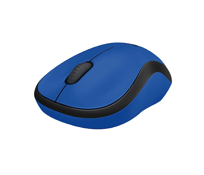 Logitech 910-004879 M220 Silent 2.4GHz Wireless Mouse - Blue - Zoom Image 1