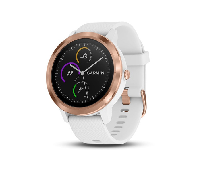 Garmin Vivoactive 3 GPS Smart Watch - White and Rose Gold - Zoom Image 7