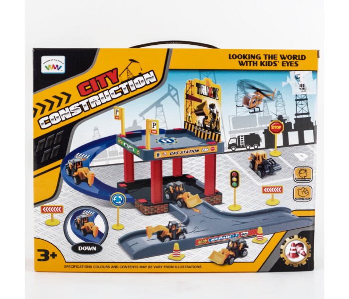 DND DT1453 City Construction Parking Lot Toys Multicolor - Zoom Image 2