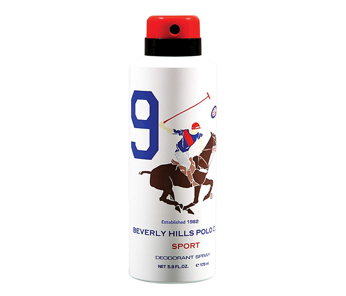 Beverly Hills Polo Club 175ml No.09 Deodorant Spray for Men - Zoom Image