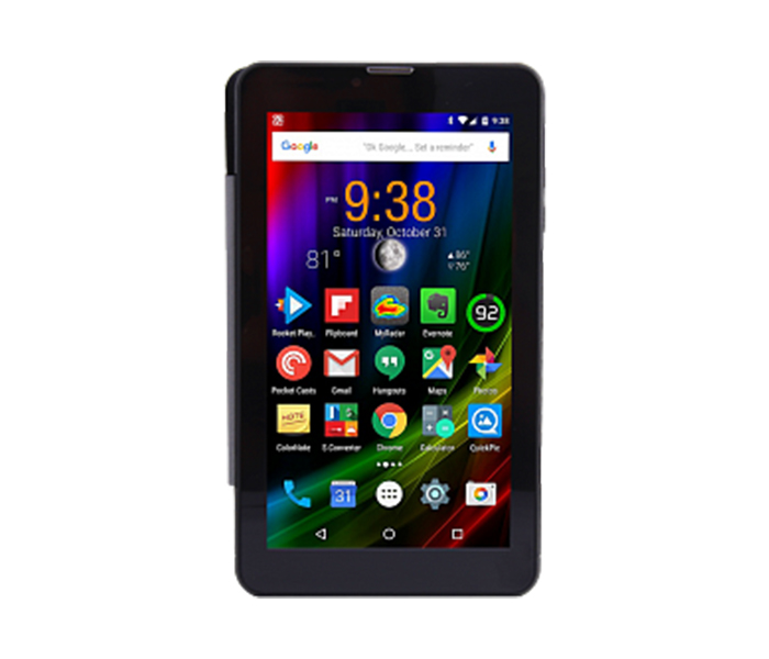 BSNL A21 7-Inch 16GB 4G LTE Dual Sim Tablet - Black - Zoom Image 1