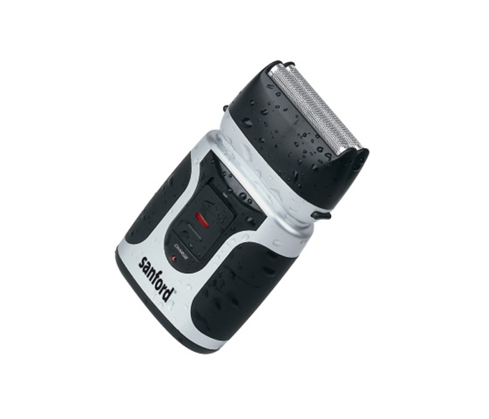 Sanford SF1978MS BS Cordless Double Blade Men Shaver, White & Black - Zoom Image