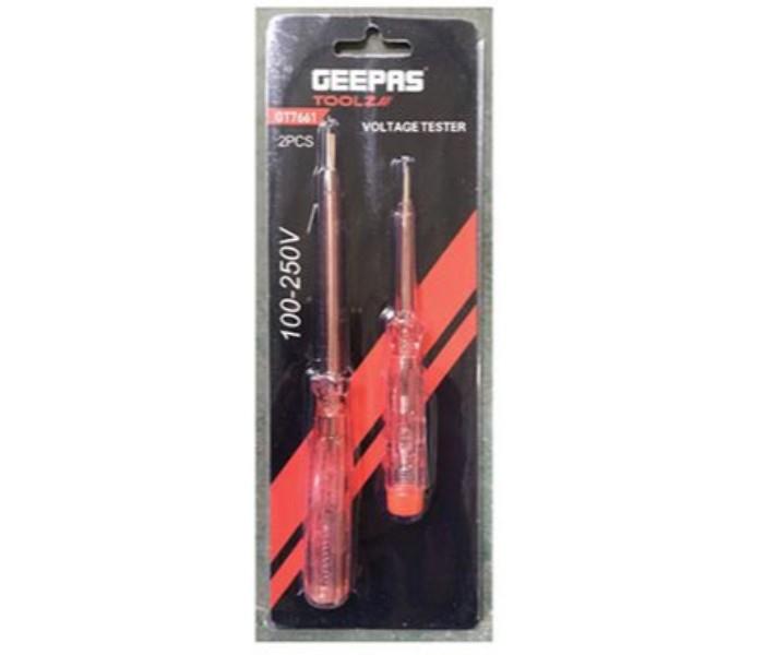 Geepas GT7661 Voltage Tester, Pack of 2 Red - Zoom Image