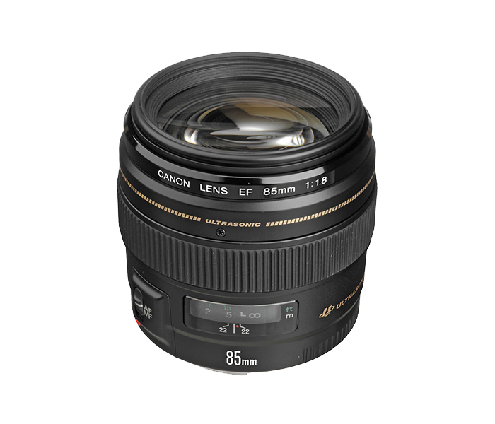 Canon EF 85mm f/1.8 USM Short-Telephoto Lens for DSLR Camera - Black - Zoom Image 4