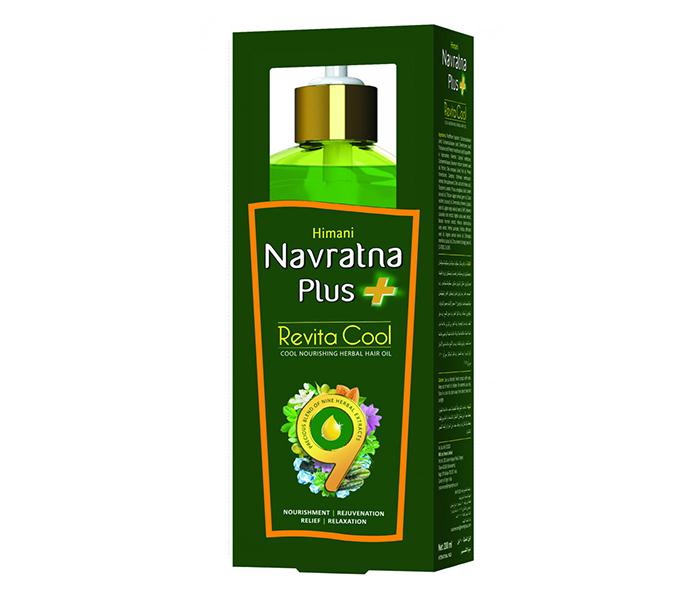 Himani Navratna Plus Revita Cool Oil - 200ML - Zoom Image