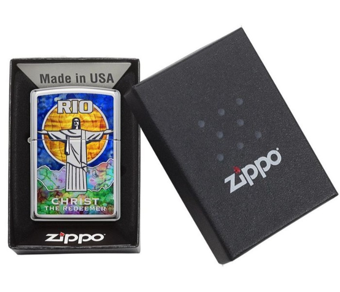 Zippo 29256 250 Christ The Redeeemer Lighter Multicolor - Zoom Image 2