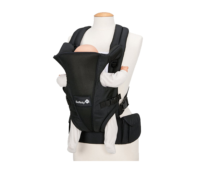 Safety 1st 26017640 Ventral Uni-T Baby Carrier - Full Black - Zoom Image 4