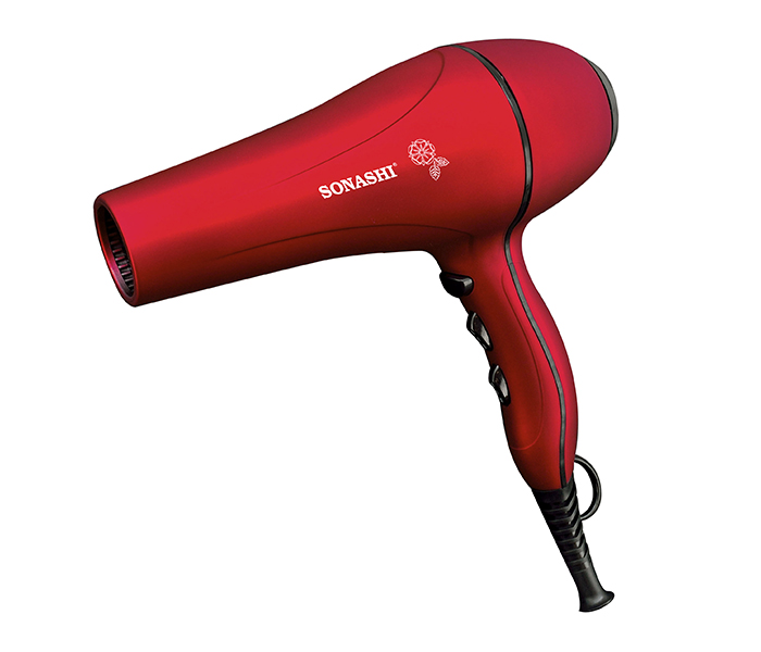 Sonashi SHD-3035 2000W Hair Dryer, Matt Red - Zoom Image 4