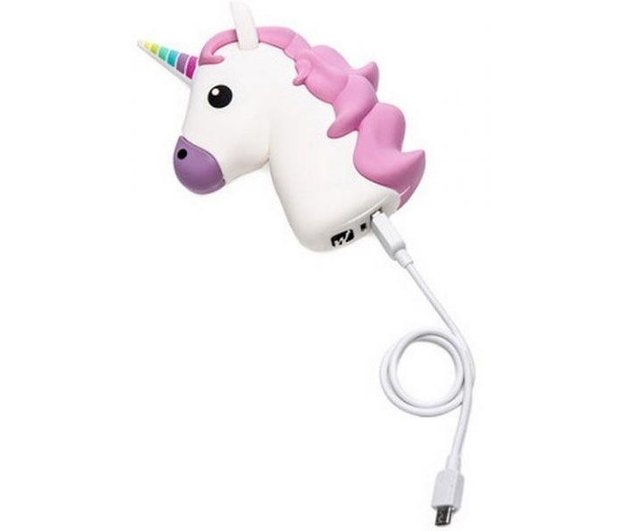 Unicorn Emoji Power Bank 8800 mAh UE8800W White - Zoom Image 1