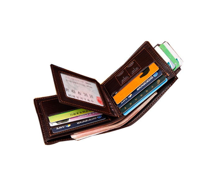 Baellerry M3 Leather  Wallet For Men With Card Holder- Brown - Zoom Image 1