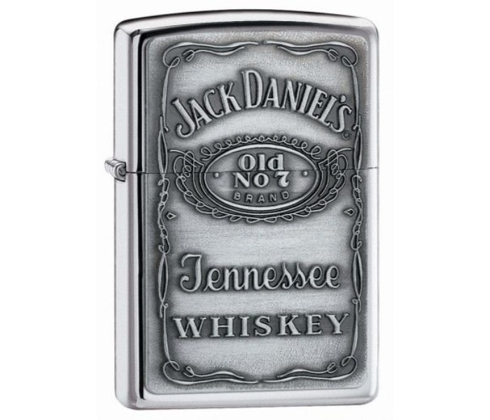 Zippo 24779 207 JD Old No.7 Lighter Silver - Zoom Image