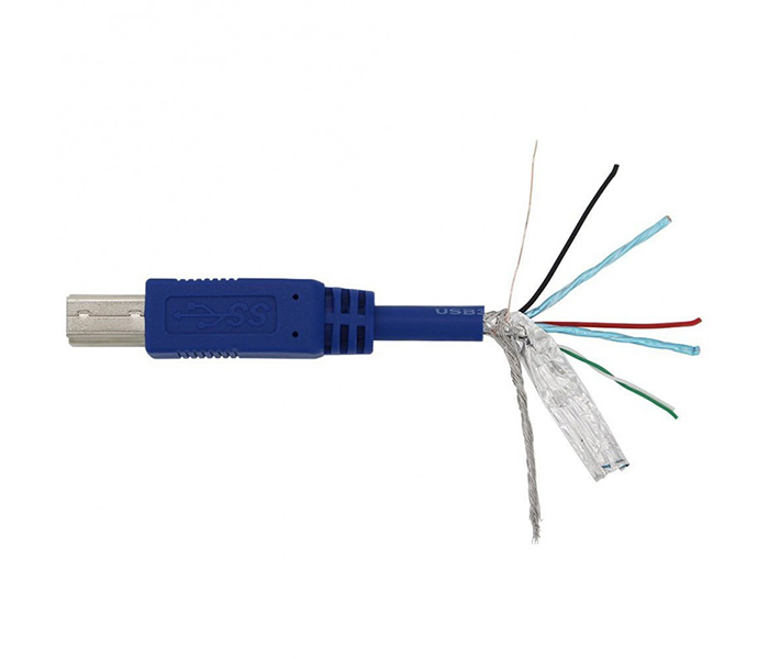 Trands TR-CA001 Printer Data Cable - Blue - Zoom Image 2