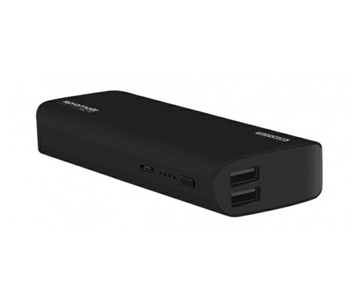 Promate Tag-15 15000 mAh Portable Charger Power Bank with Dual USB Port 4.2A Output, Black - Zoom Image