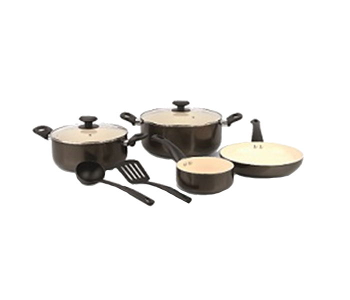 Homeway HW-2613 8 Pieces Ceramic Cookware Set - Zoom Image