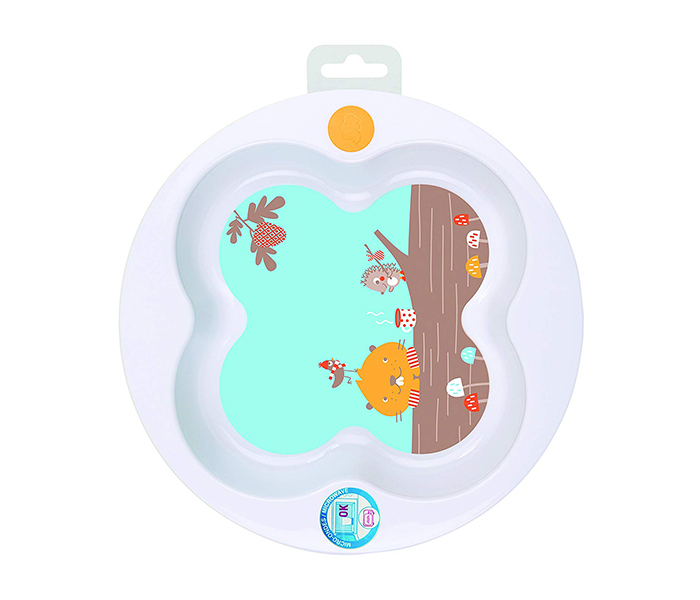 Bebe Confort 3105204800 Woodcamp Learning Plate - White - Zoom Image 1