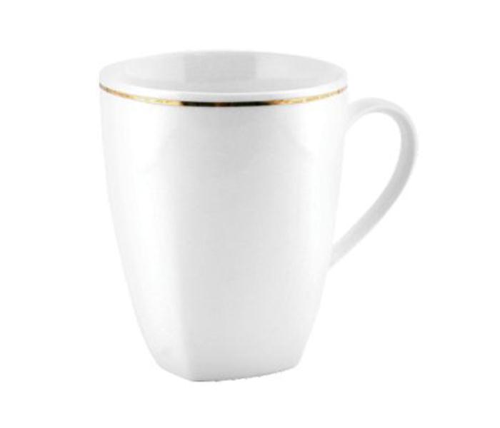 Royalford RF6686 14 oz Bone Wave Square Coffee Mug - Zoom Image