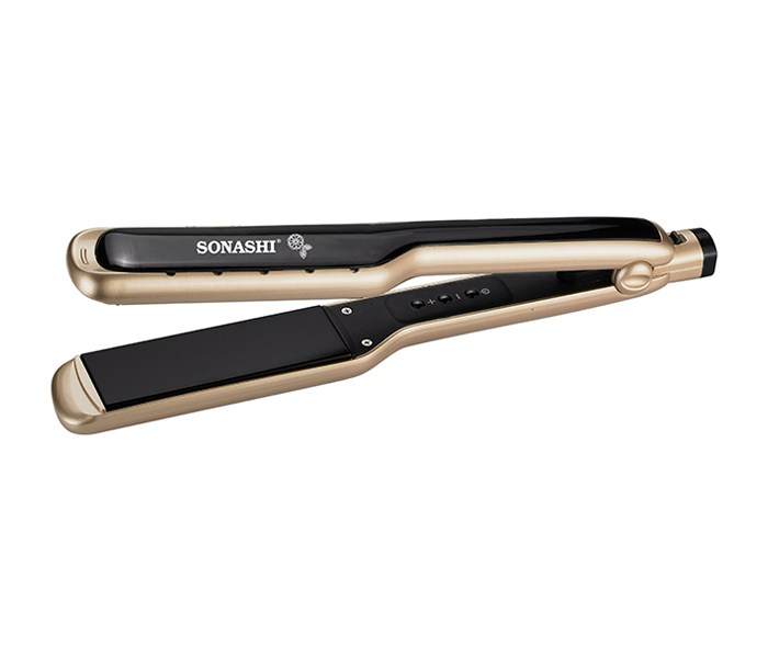 Sonashi SHS-2059 Ceramic Wet & Dry Function Hair Straightener, Gold - Zoom Image 4