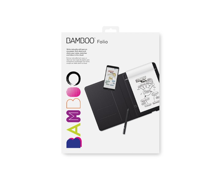 Wacom CDS-810G Bamboo Folio Smartpad Large Black - Zoom Image 5