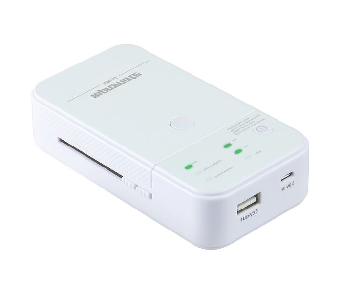 Promate Moxi 5000 mAh Portable Charger Power Bank with Rechargeable Batteries, White - Zoom Image 7