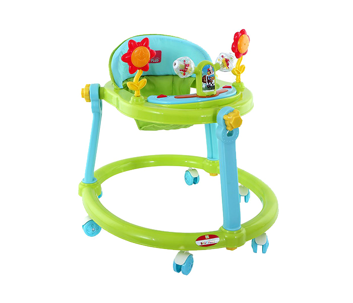 Baby Plus BP8139 Baby Walker with Music - Green - Zoom Image 1