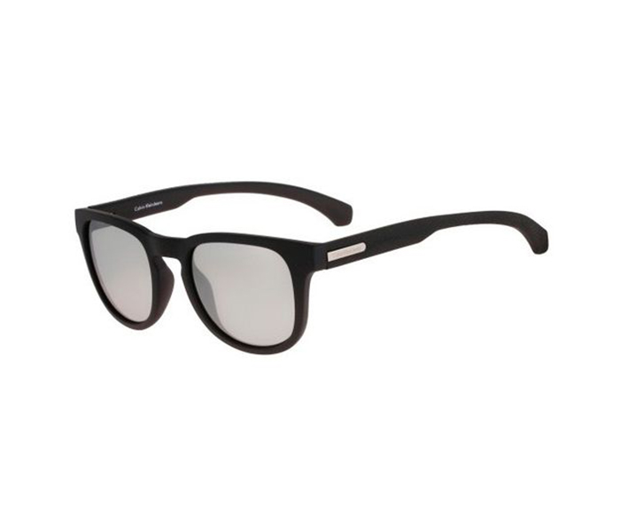 Calvin Klein CKJ783S 002 Oval Black Frame & Mirrored Mirrored Sunglasses for Unisex - Zoom Image