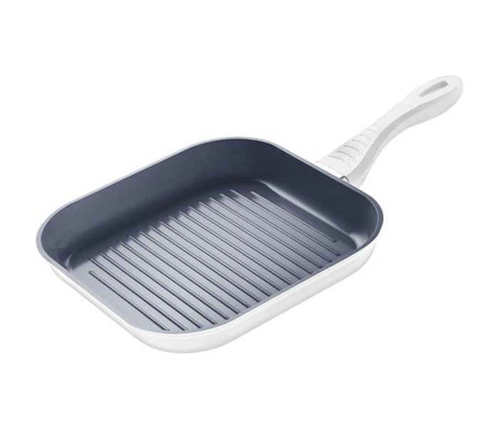 Lamart LT1081 26CM Non-Stick Ceramic Grill Pan - White - Zoom Image