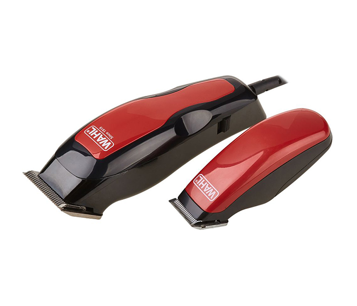 Wahl 1395-0416 Home Pro 100 Combo Hair Clipper & Trimmer - Black & Red - Zoom Image 2