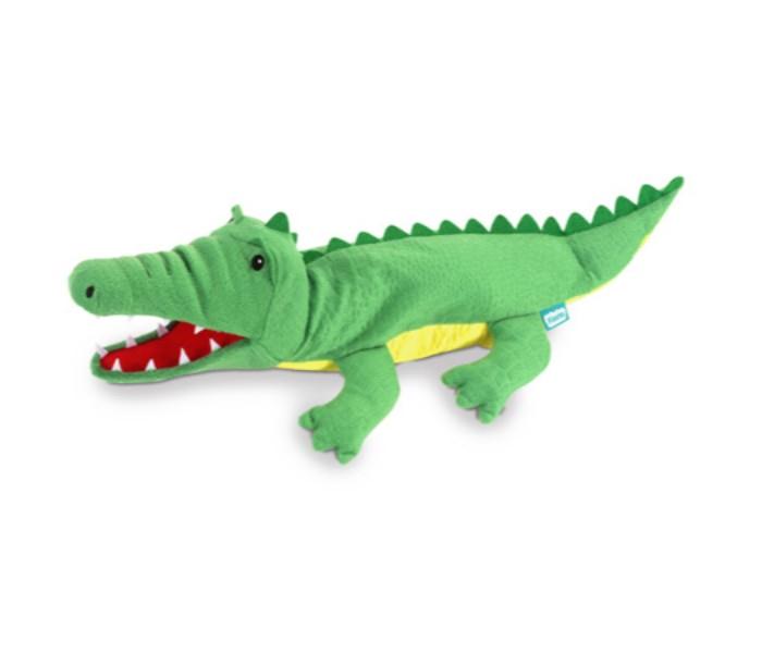 Fiesta Crafts T-2740 Hand Puppet Crocodile Green - Zoom Image 2