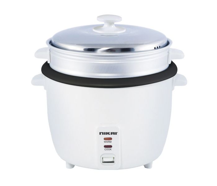 Nikai NR672N1 1.8 Litre Rice Cooker White - Zoom Image