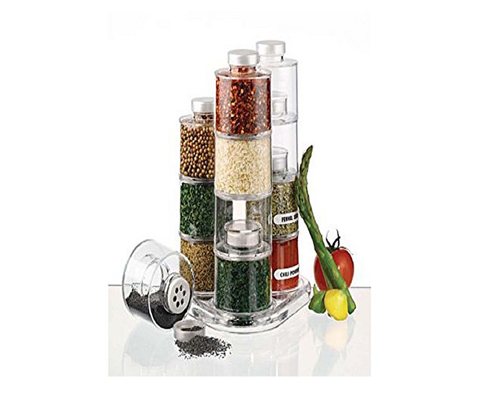 12 Pieces Spice Tower Carousel Set - Zoom Image 4