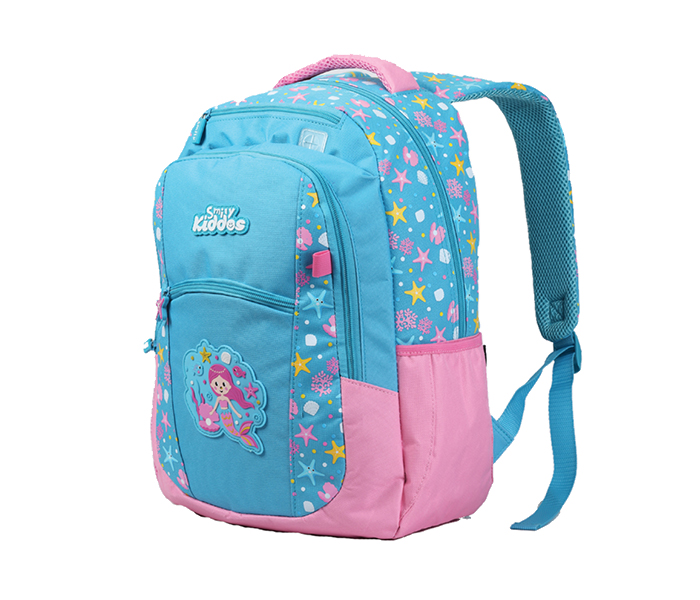 Smily Kiddos SK11002010 Dual Color Backpack - Light Blue - Zoom Image 2