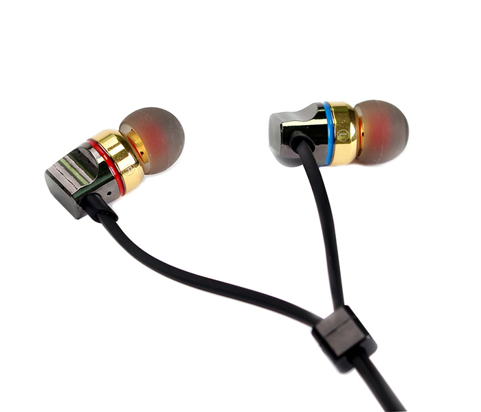 Trands TR-HS6252 Stereo In Ear Metal Earphone with Mic - Zoom Image 3