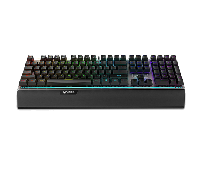 Rapoo V720S Wired Backlit Mechanical Gaming Keyboard - Black 17774 - Zoom Image 1