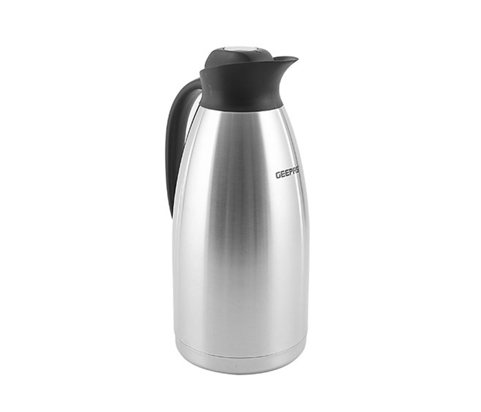 Geepas GVF5268 3.0 Litre Stainless Steel Vacuum Flask, White - Zoom Image 2